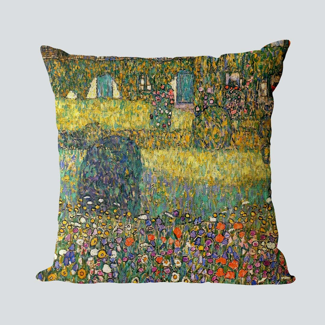 Housses de coussin inspirées de Gustav Klimt