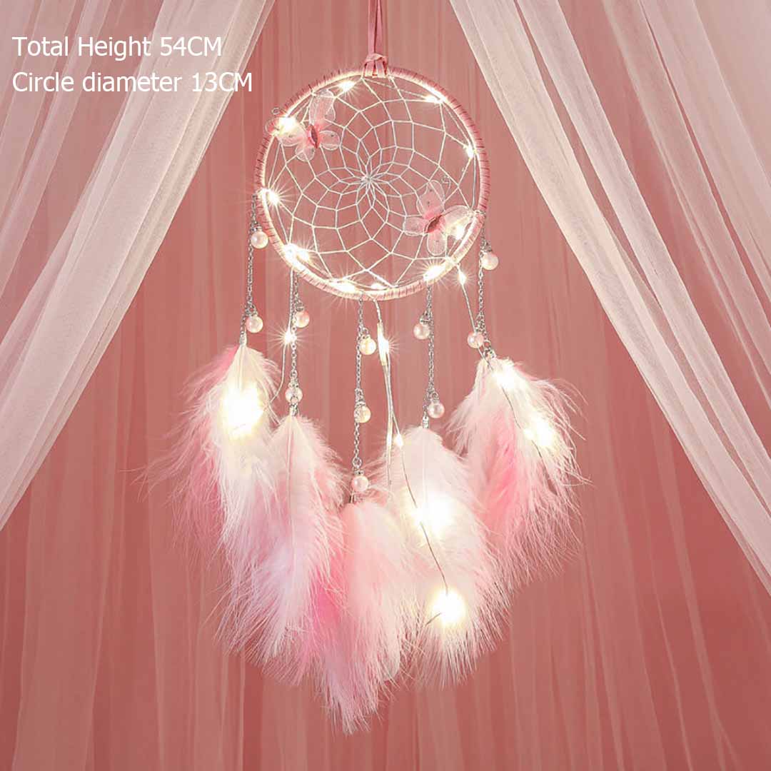 Dream Catcher With String Lights