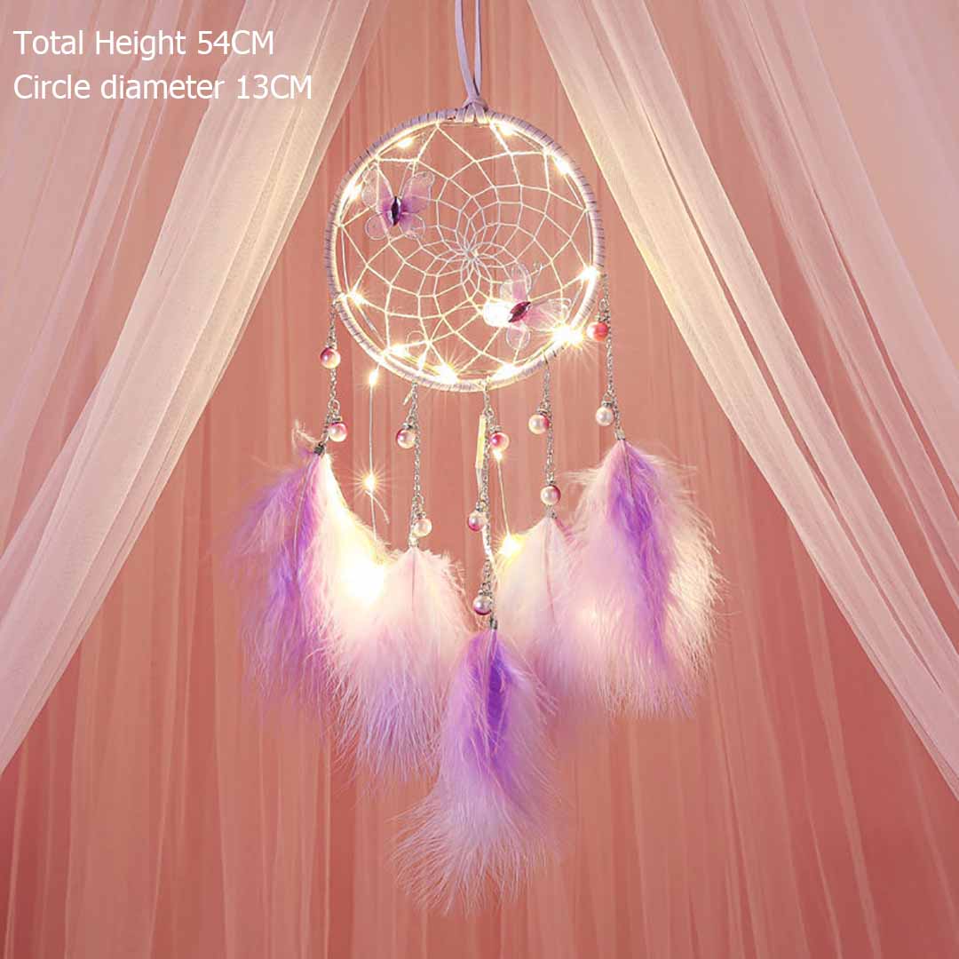 Dream Catcher With String Lights