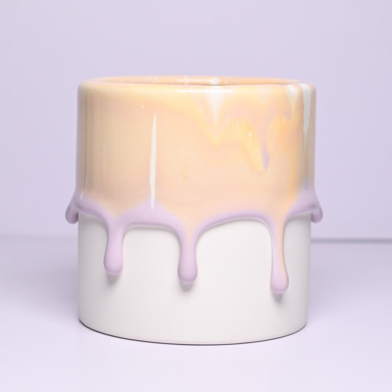Sweet Dream Hand-made Desktop Drip Glaze Planters