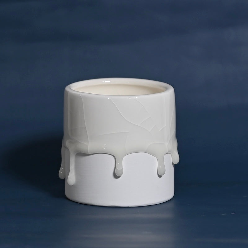 Sweet Dream Hand-made Desktop Drip Glaze Planters