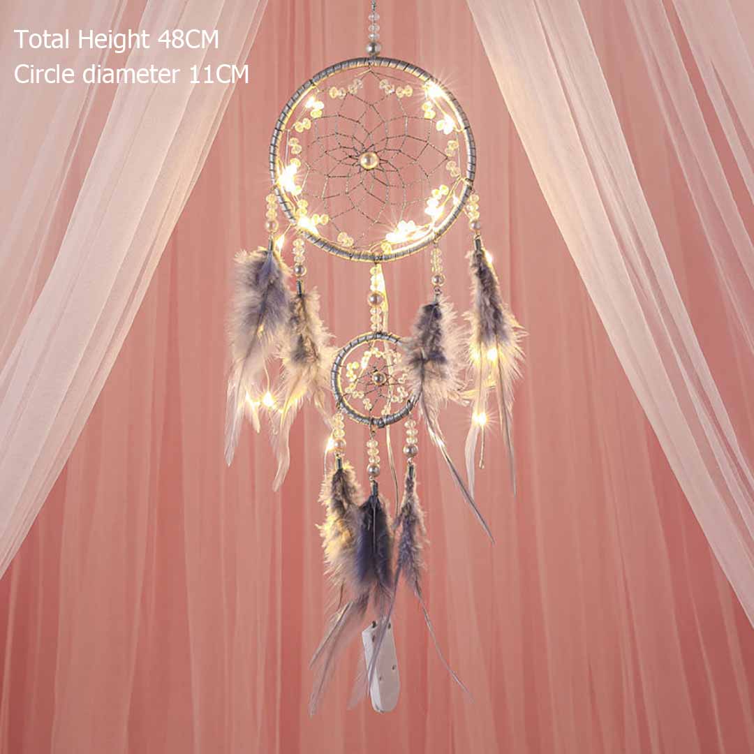 Dream Catcher With String Lights