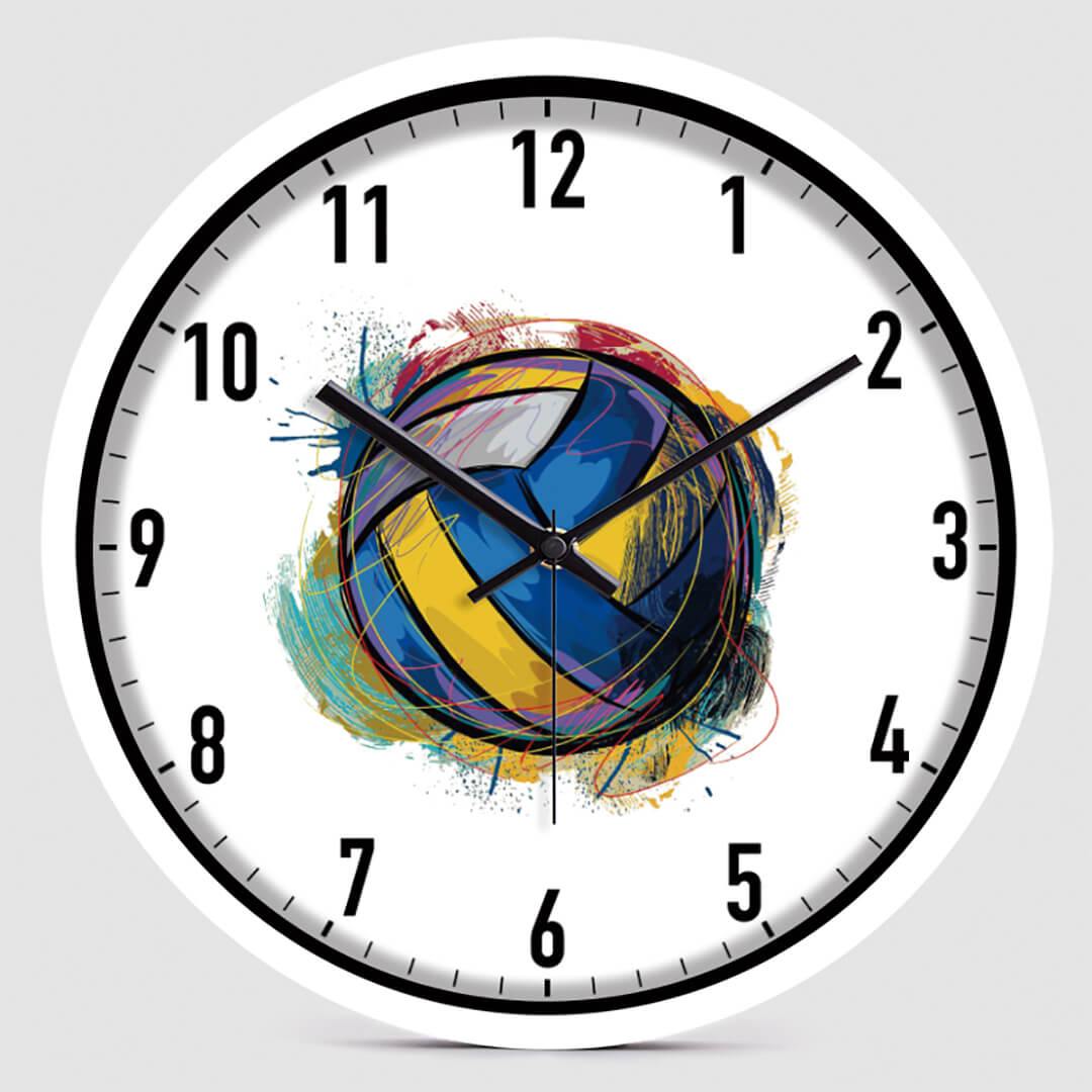 Reloj de pared serie deportiva