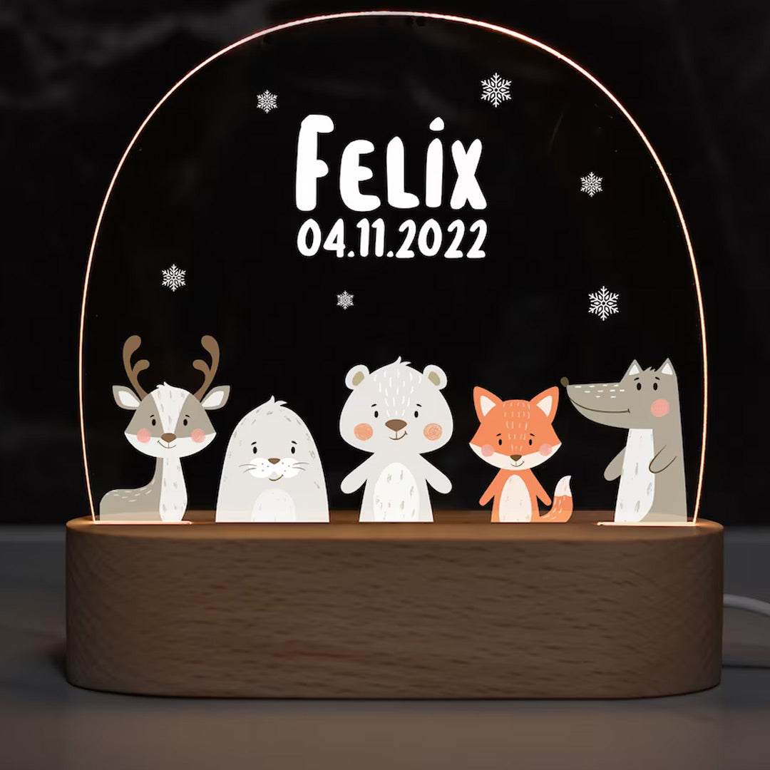 Personalized Cute Night Light