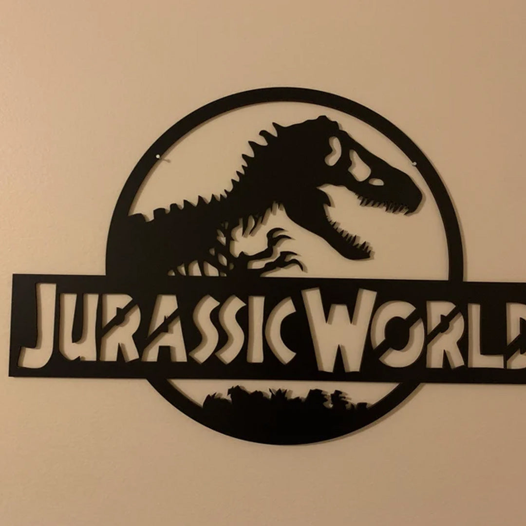 Decoración de pared de dinosaurio personalizada