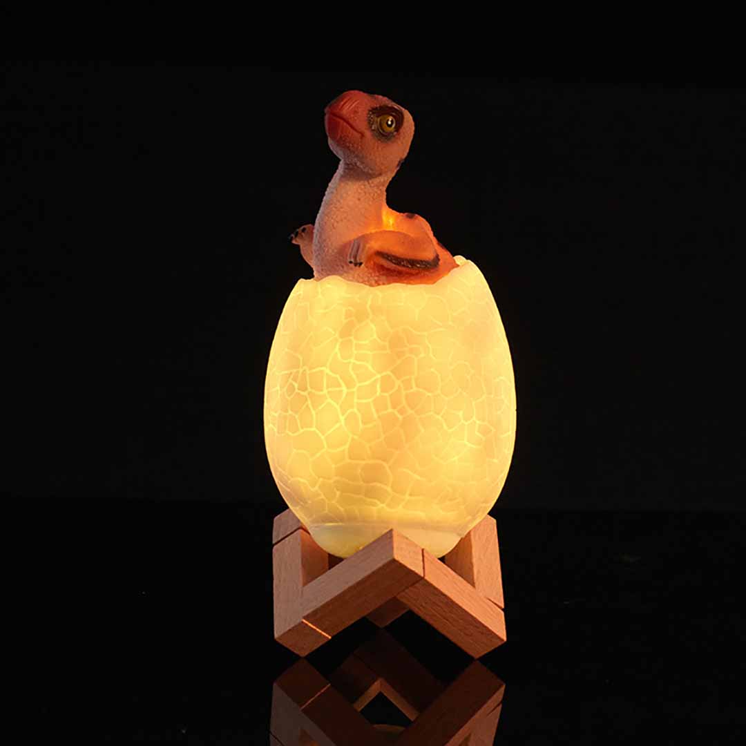 3D Dinosaur Egg Night Light