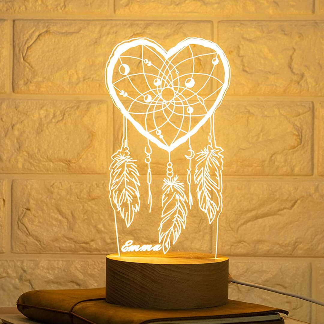 Personalized Dream Catcher Night Light