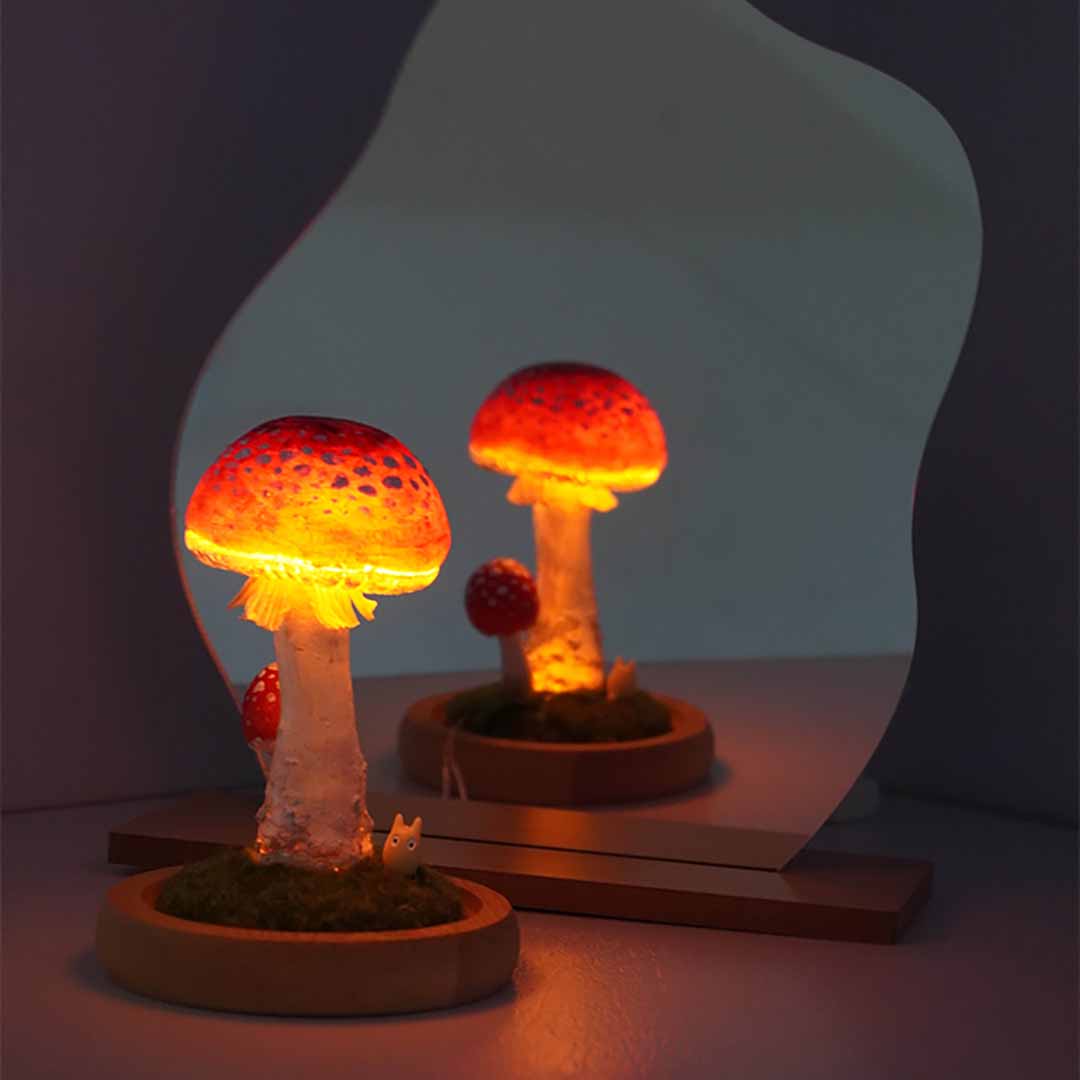 Handmade Mushroom Night Light