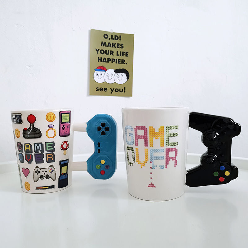 Creative Game Console Handle Mug