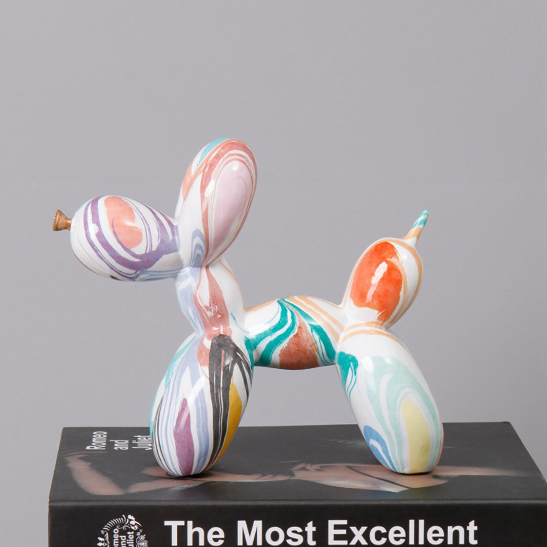 Art Graffiti Colorful Balloons Dog