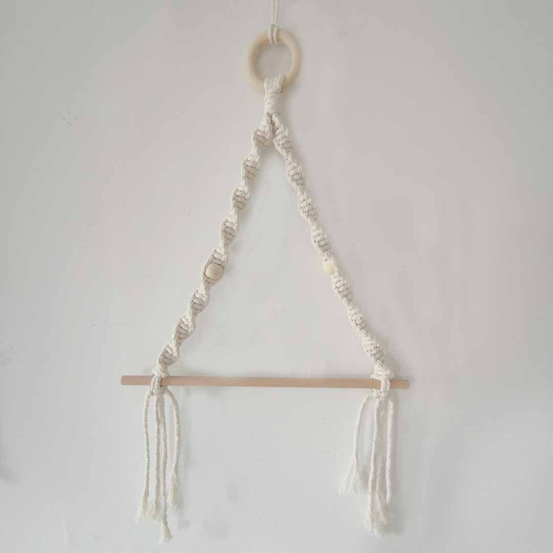 Macrame Paper Towel Holder