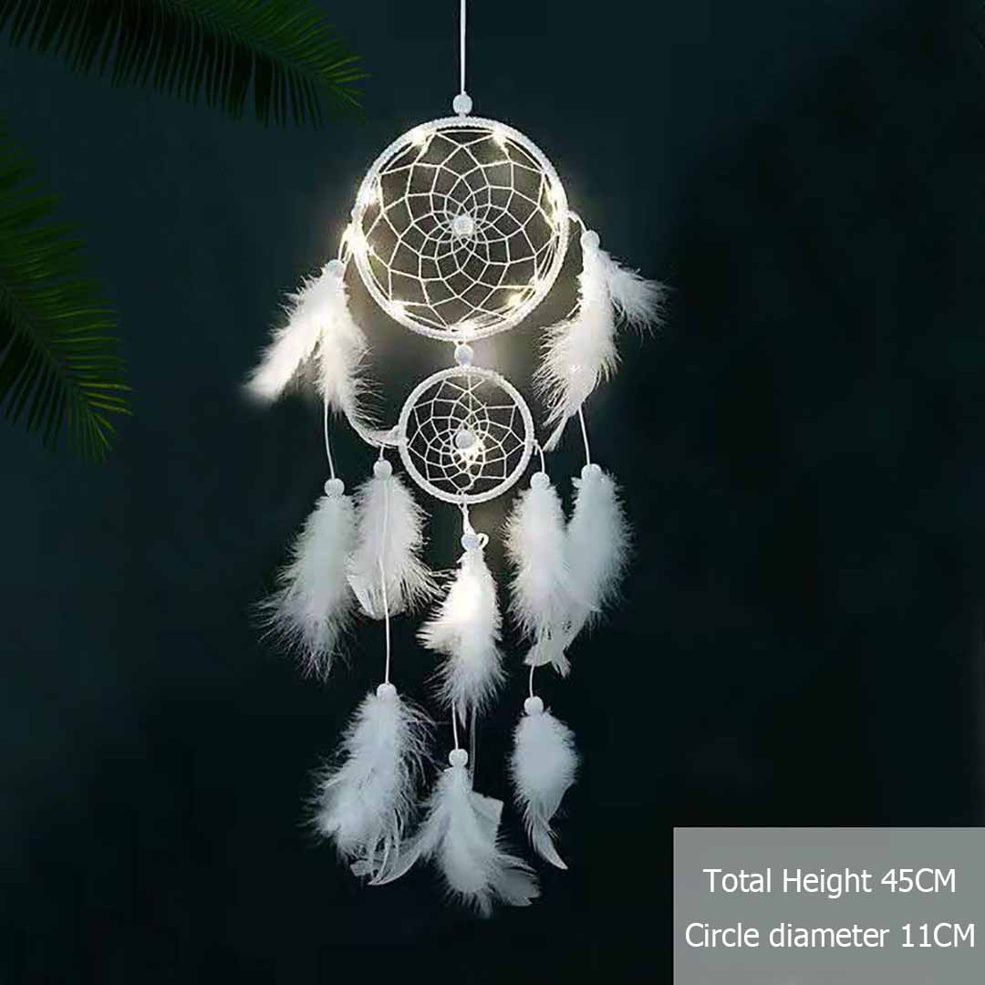 Dream Catcher With String Lights