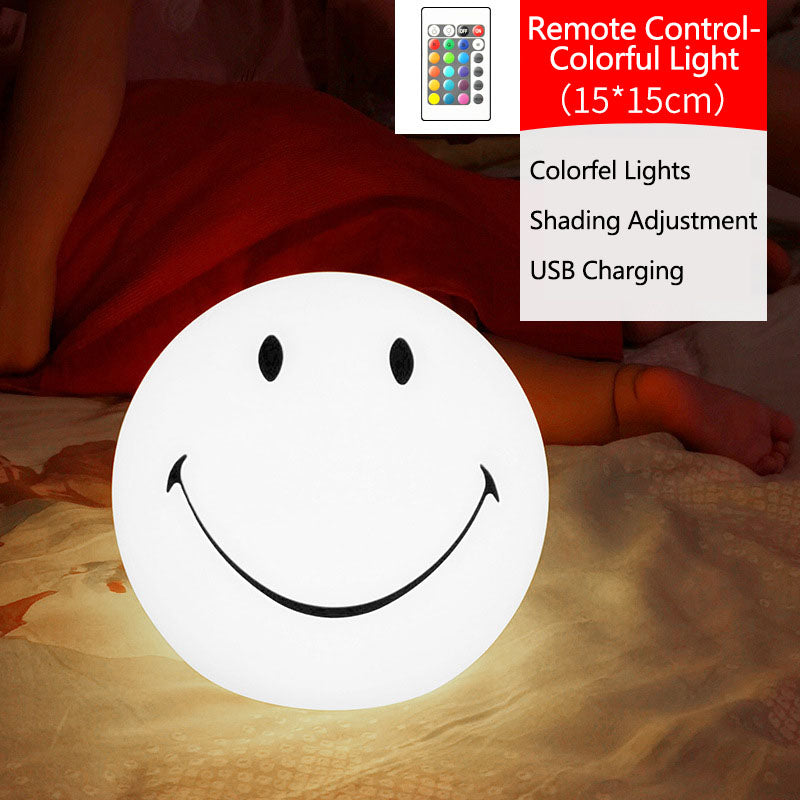 Smiling Face Lamp