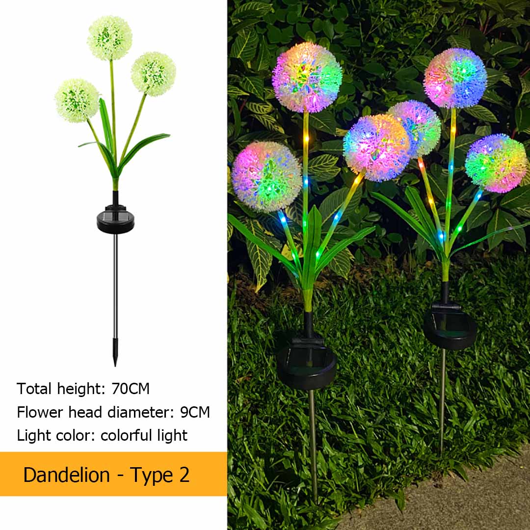 Dandelion Garden Solar Light