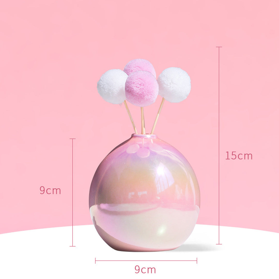 Kreative Regenbogen-Keramikvase