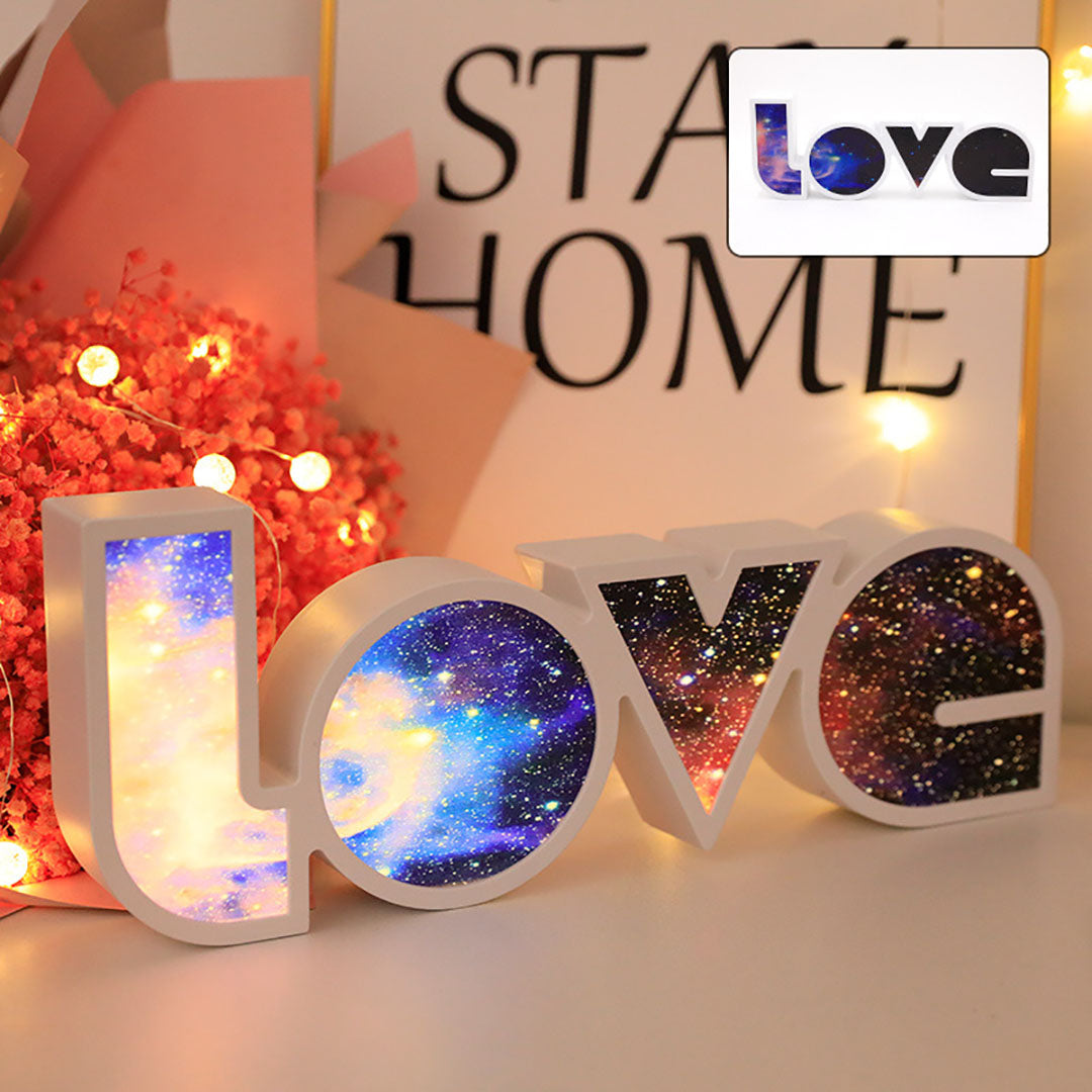 Luce notturna a LED "amore".