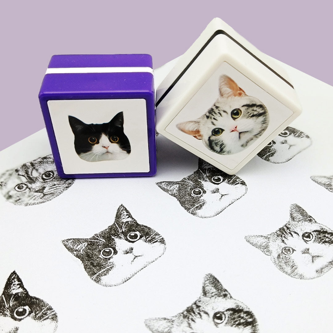 Custom Pet Portrait Stamp