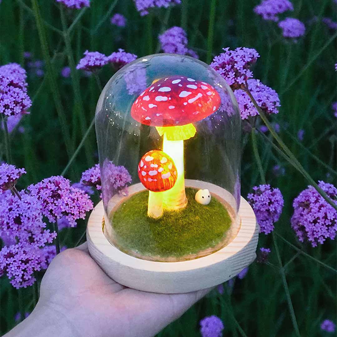 Handmade Mushroom Night Light