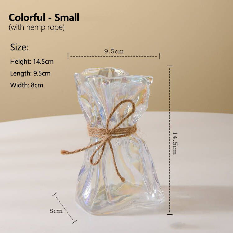 Vaso origami irregolare