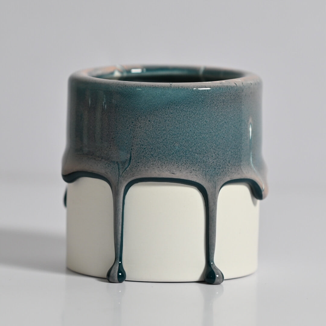 Sweet Dream Hand-made Desktop Drip Glaze Planters