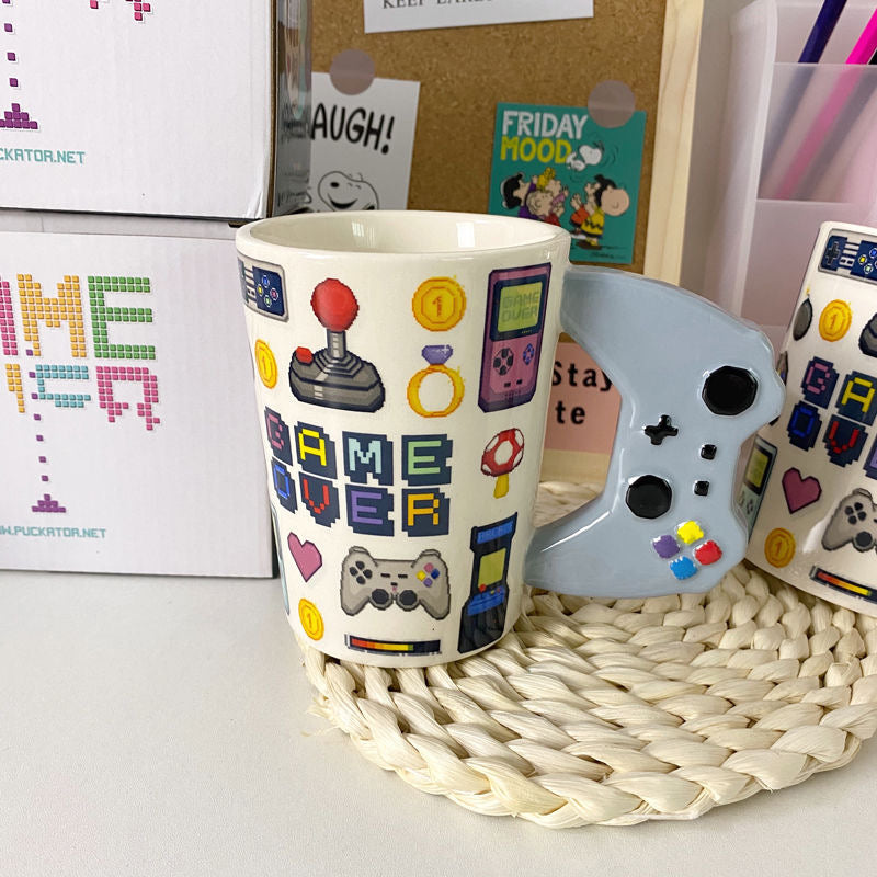 Creative Game Console Handle Mug