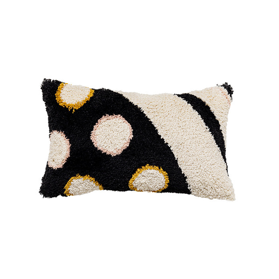 Housses de coussin de broderie tuftée Boho