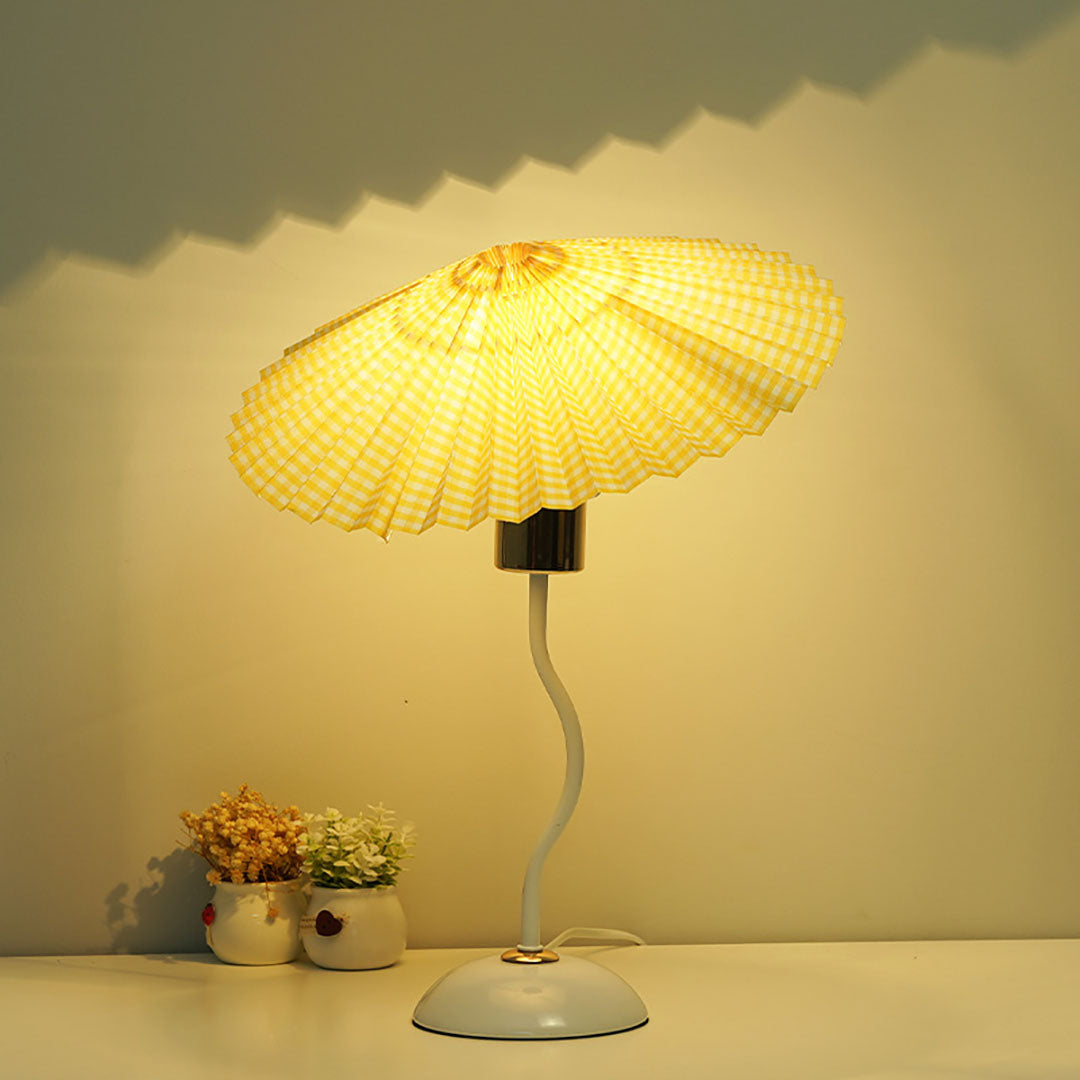 Umbrella Pleated Table Lamp