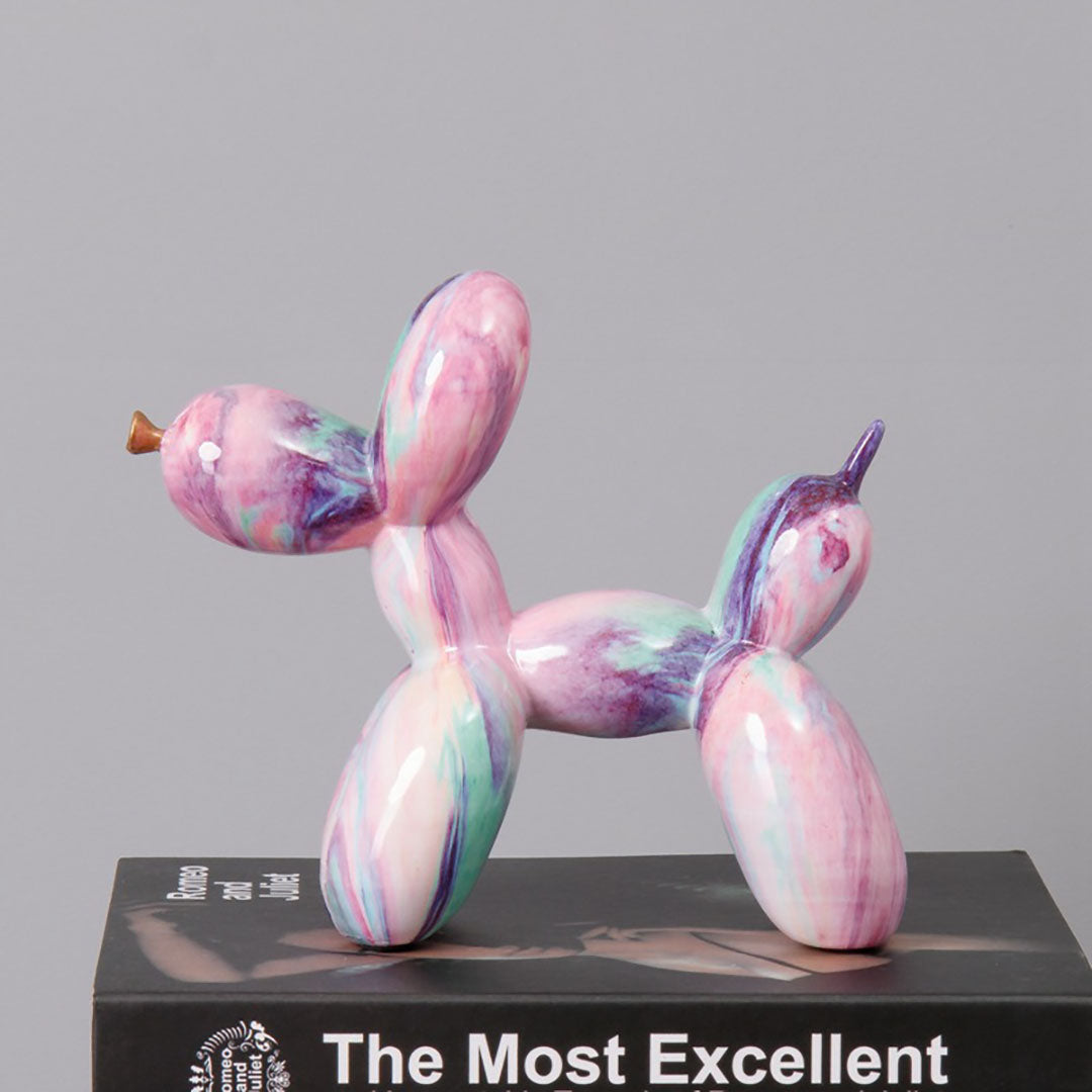 Art Graffiti Colorful Balloons Dog