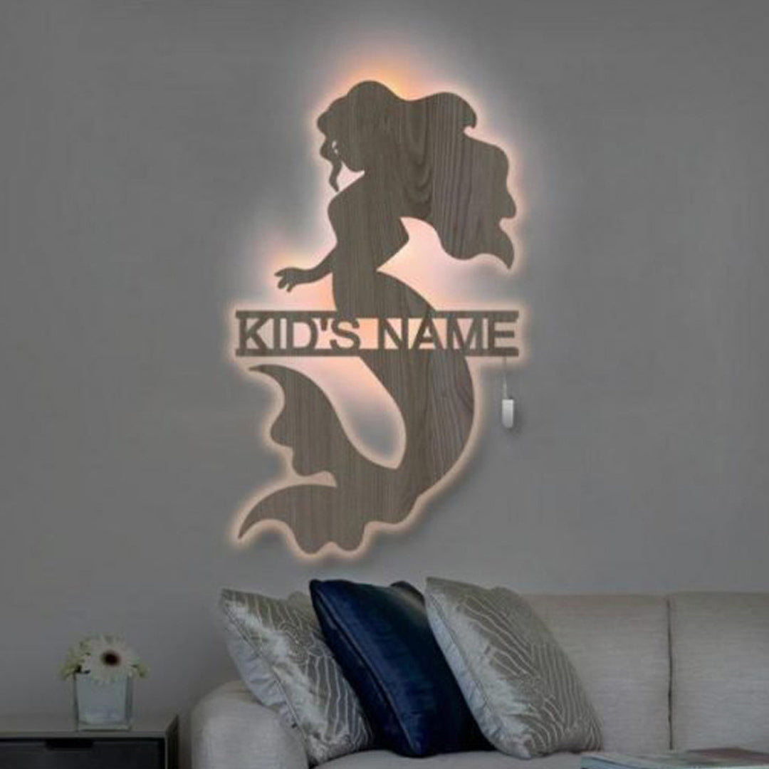 Personalisierte Wand-Dekor-Lampe