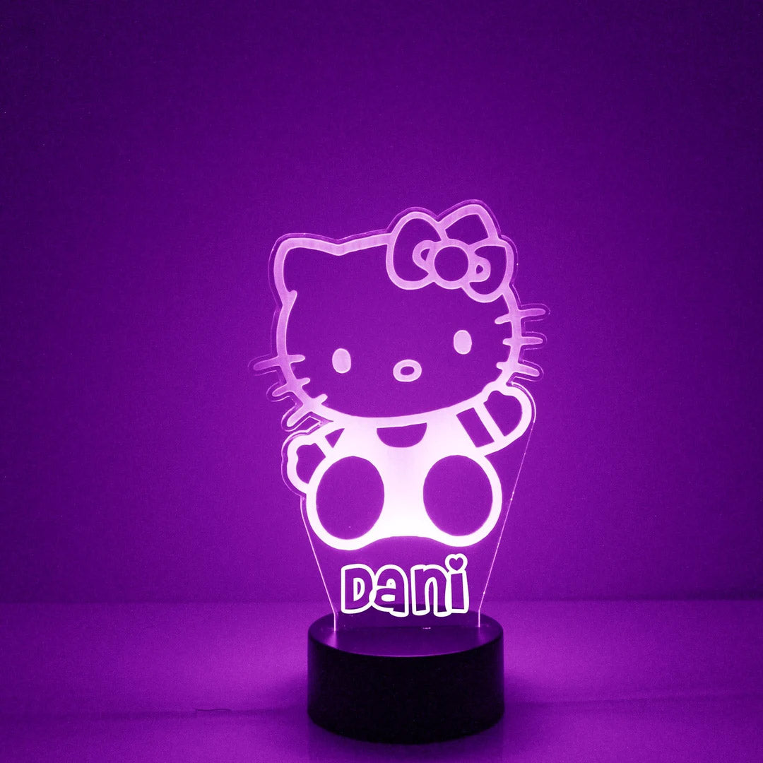 Personalized Hello Kitty Night Light