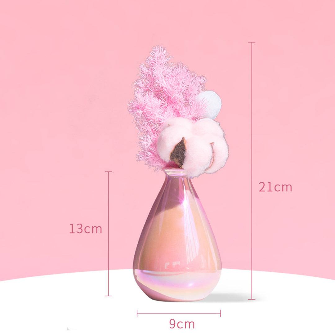 Kreative Regenbogen-Keramikvase