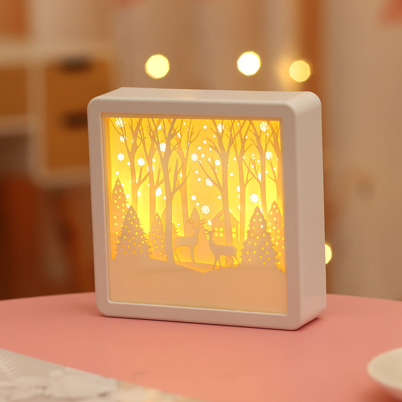 Lampe à découper en papier 3D