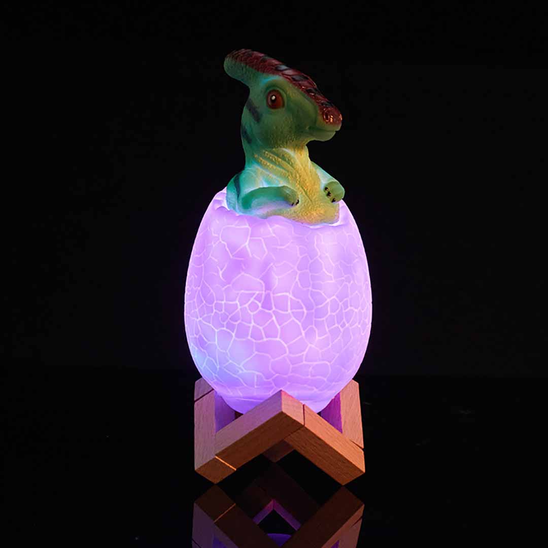 3D Dinosaur Egg Night Light