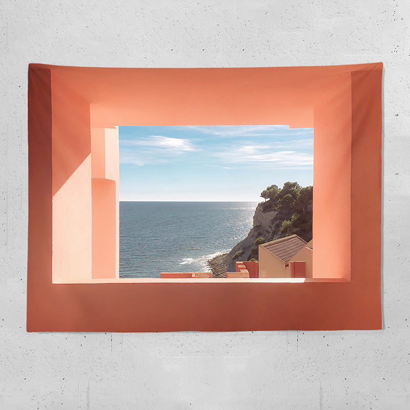 Sea View Bedroom Tapestry