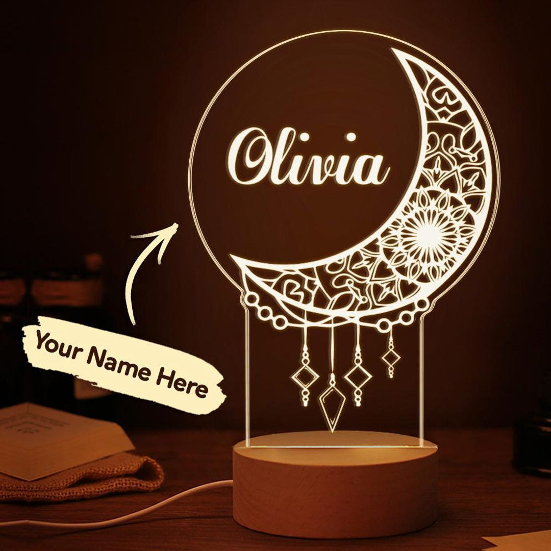 Personalized Dream Catcher Night Light