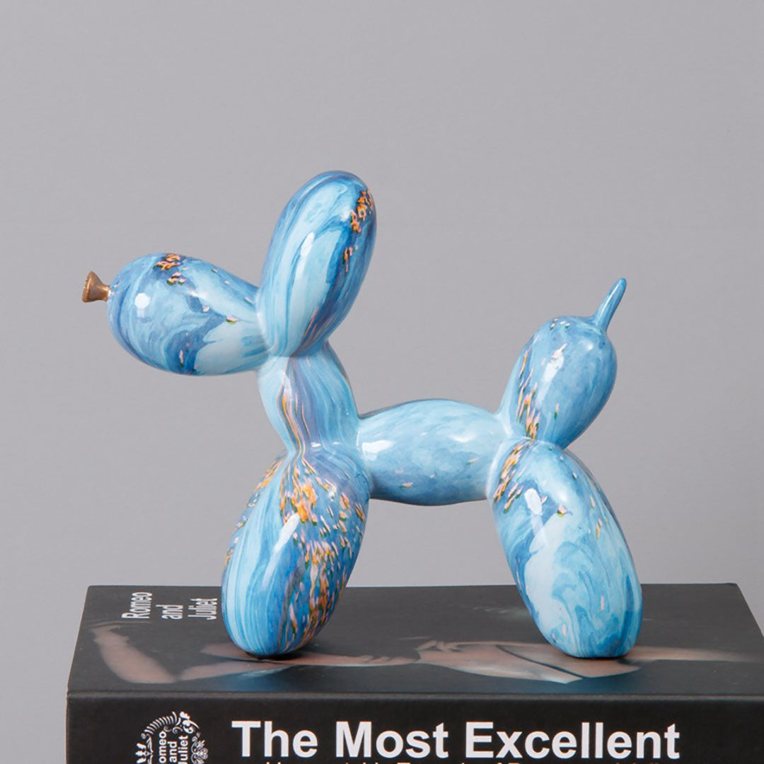 Art Graffiti Colorful Balloons Dog