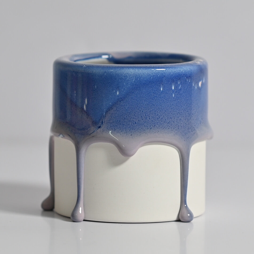 Sweet Dream Hand-made Desktop Drip Glaze Planters