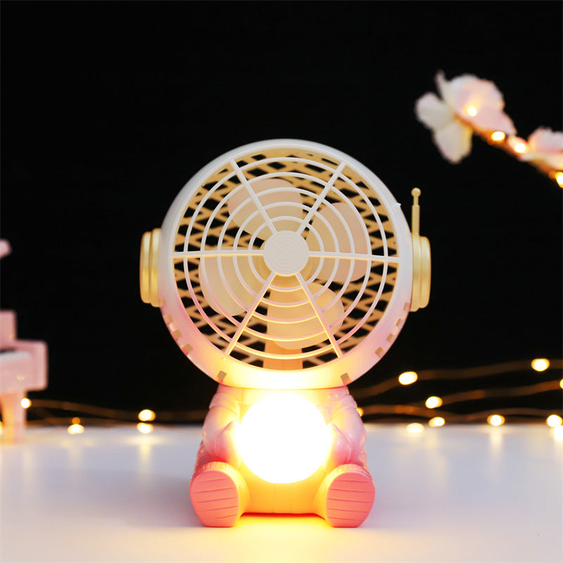 USB Spaceman Fan with Light