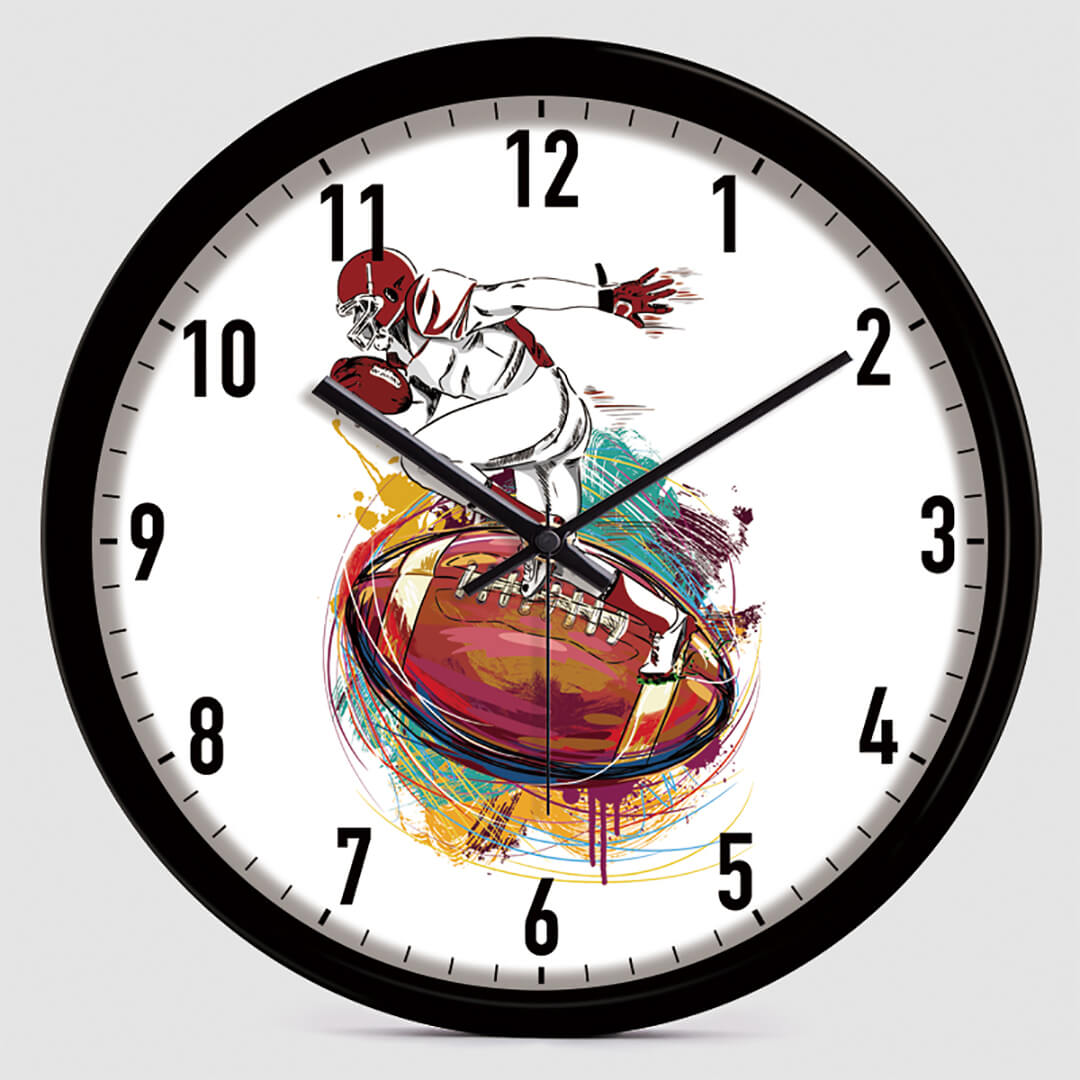 Reloj de pared serie deportiva