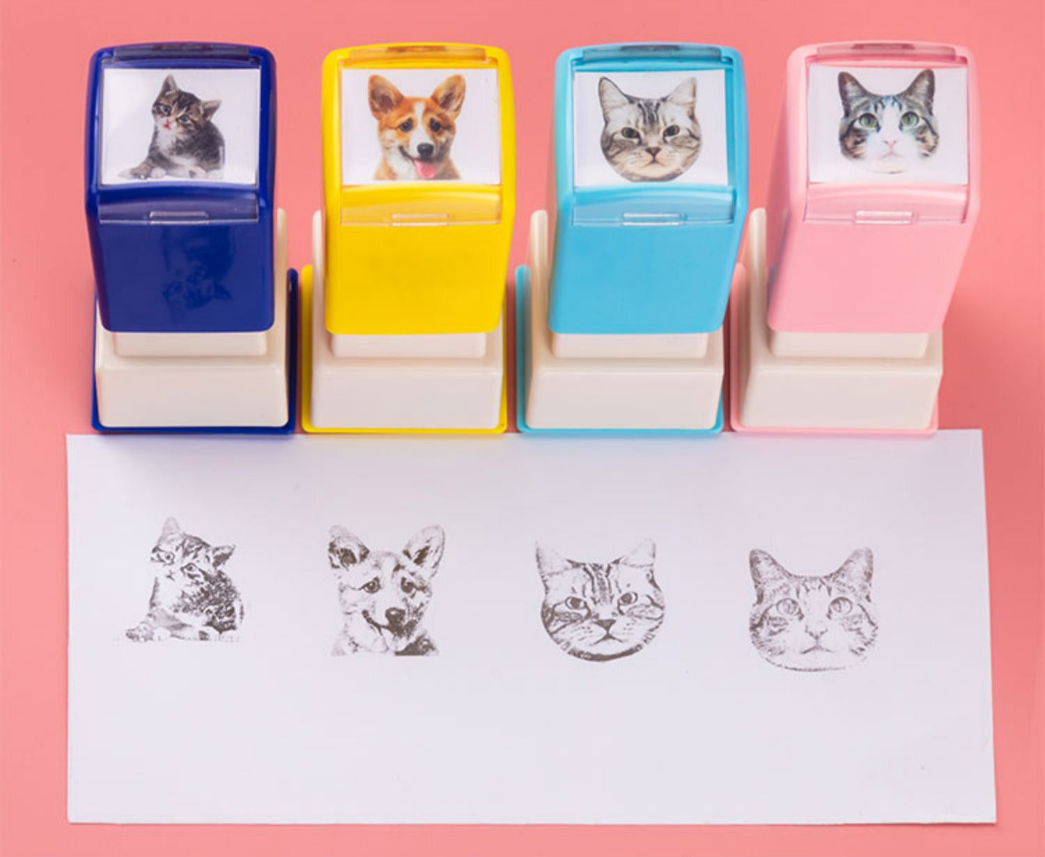 Custom Pet Portrait Stamp