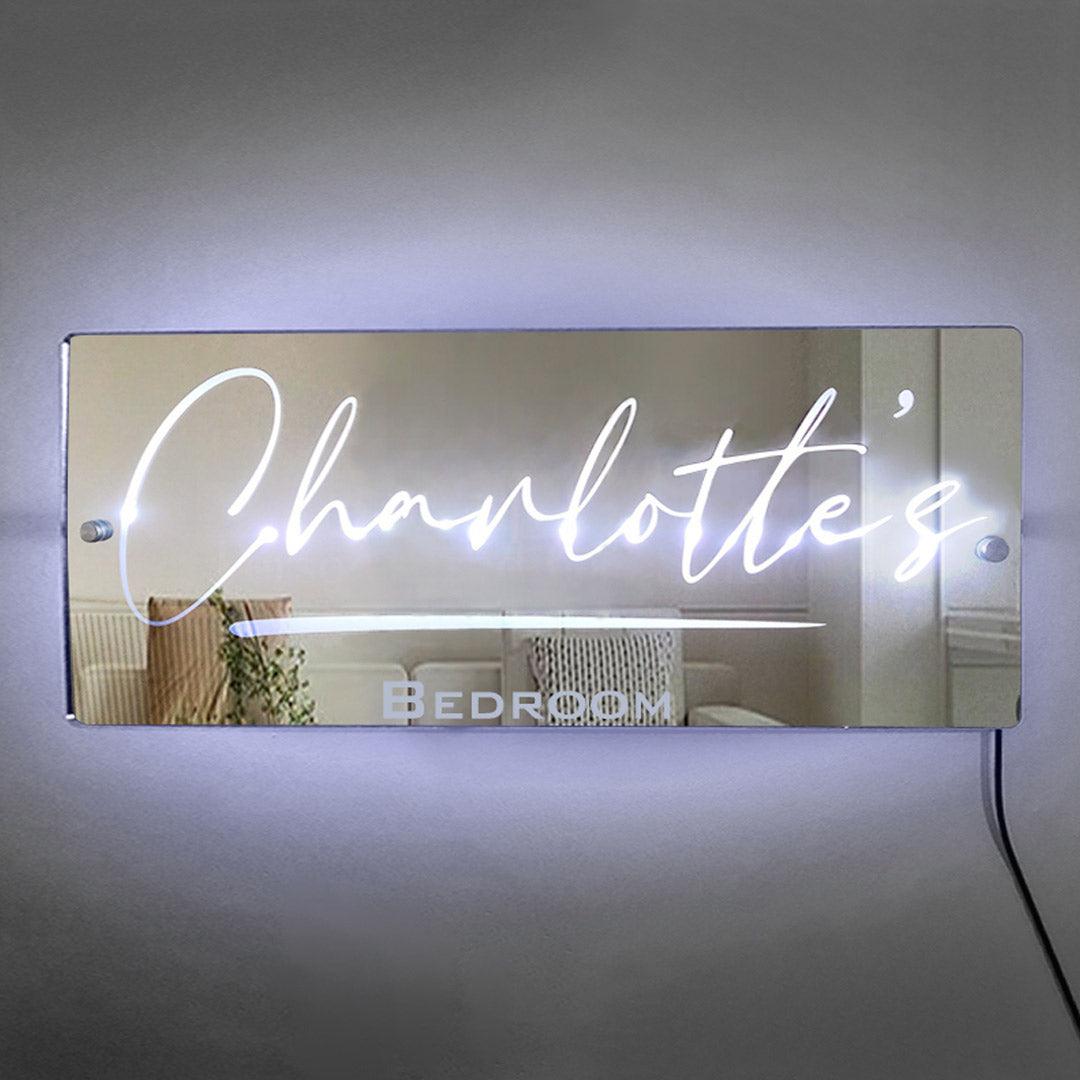Personalized Mirror LED Light