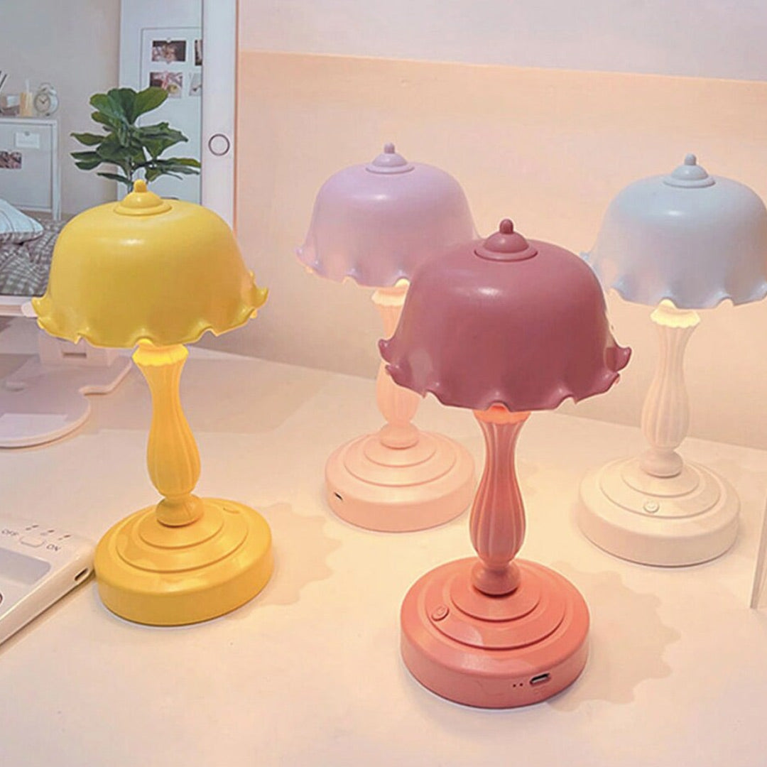 Linda lámpara de mesa vintage