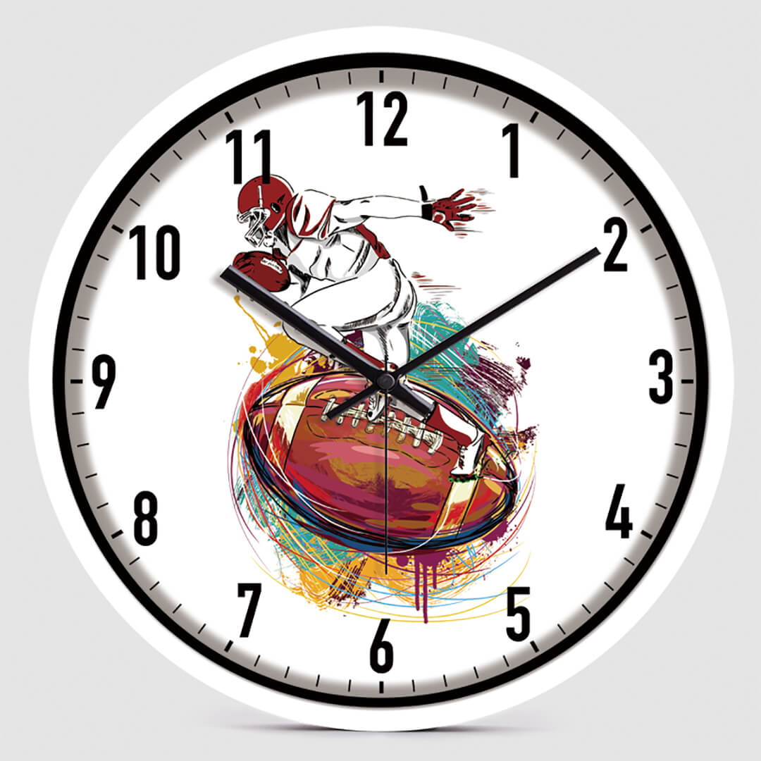 Reloj de pared serie deportiva