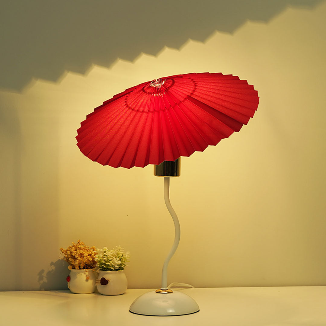 Umbrella Pleated Table Lamp