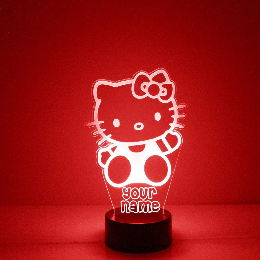 Personalized Hello Kitty Night Light