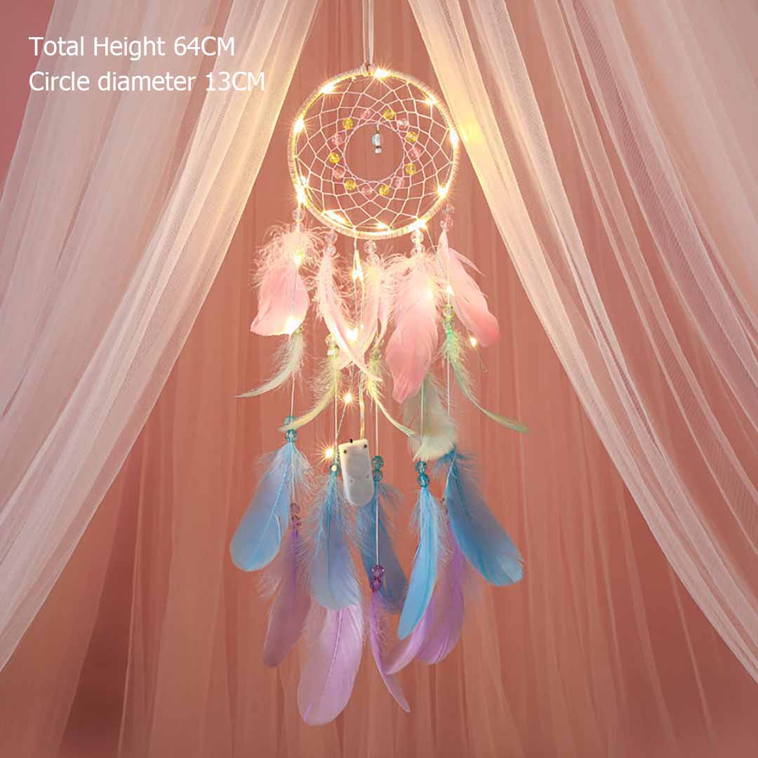 Dream Catcher With String Lights