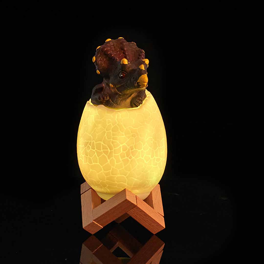 3D Dinosaur Egg Night Light