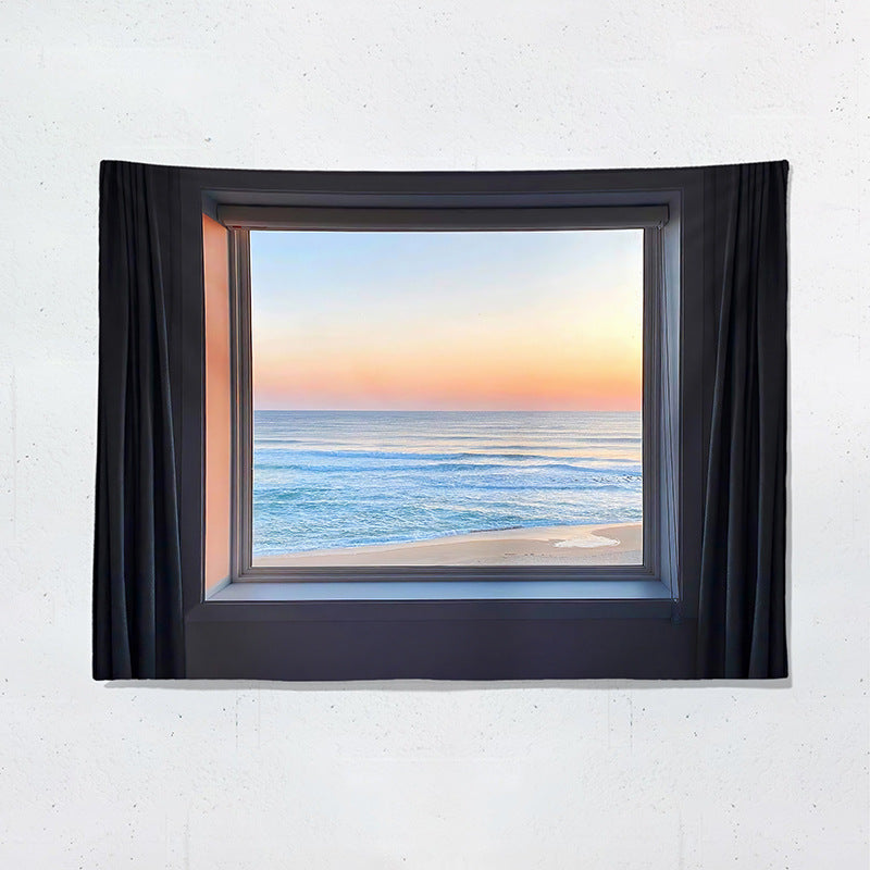 Sea View Bedroom Tapestry
