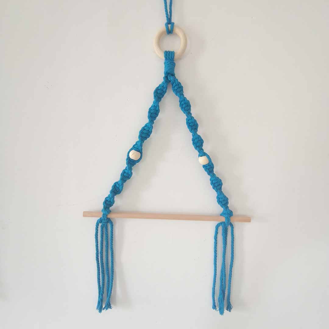 Macrame Paper Towel Holder