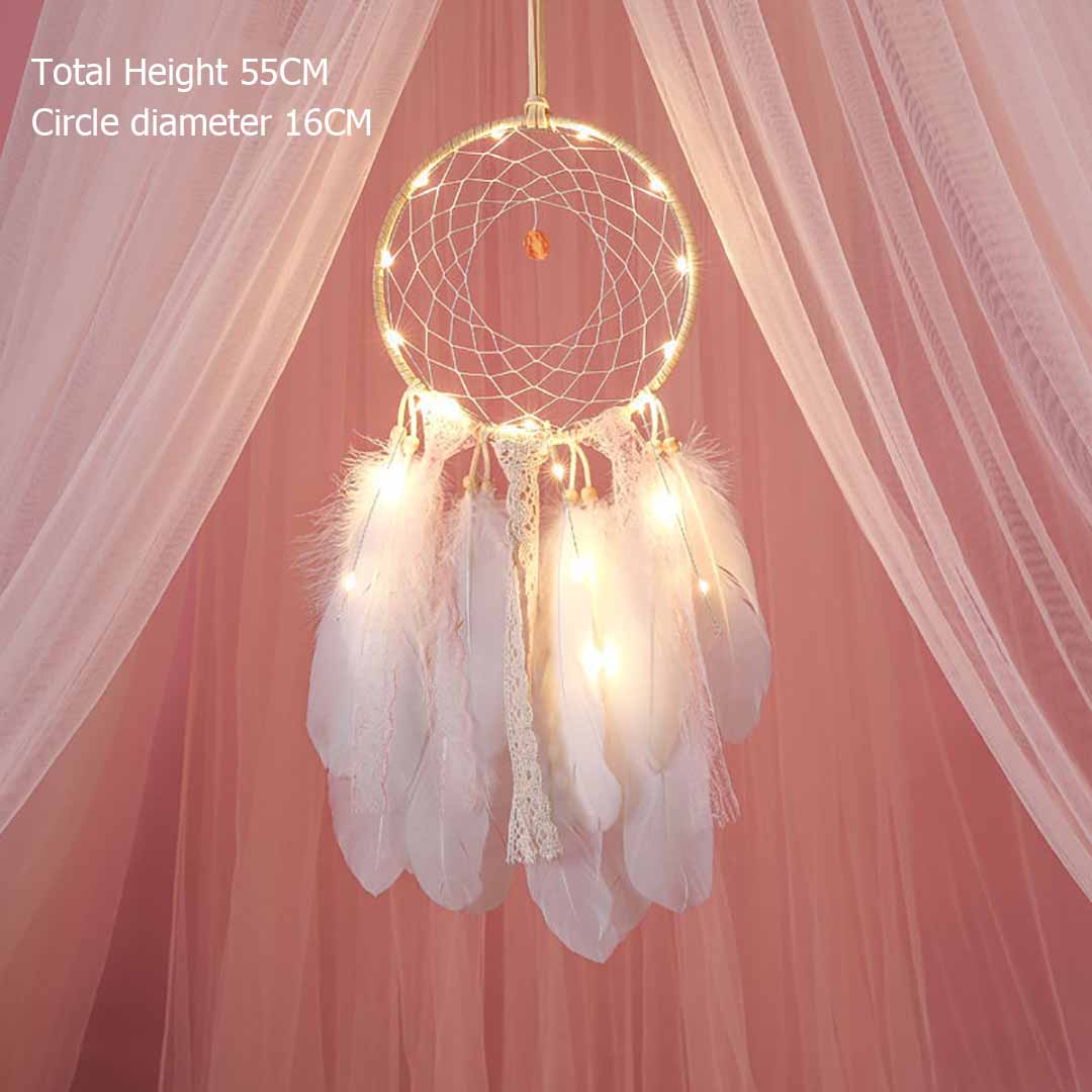 Dream Catcher With String Lights